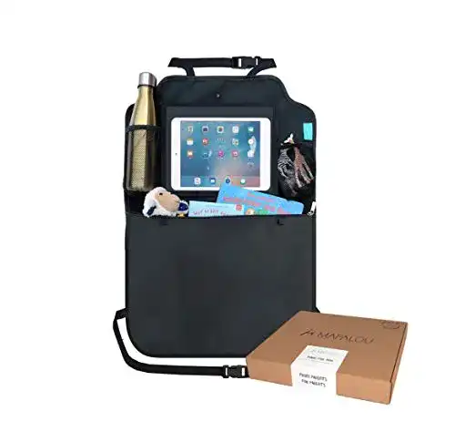 Rückenlehnenschutz Rückenlehnenschutz Auto (1 Stück) Premium Rücksitz Organizer