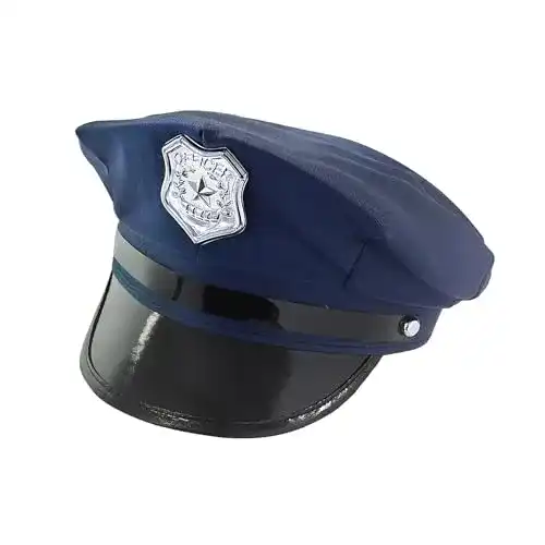 Polizeimütze Widmann 8427P, blau, mit Polizeiwappen, Uniform
