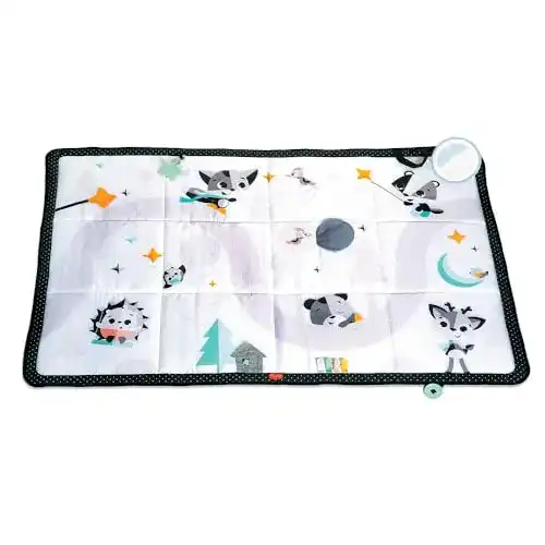 Krabbelmatte Tiny Love Krabbeldecke Black & White Super Mat