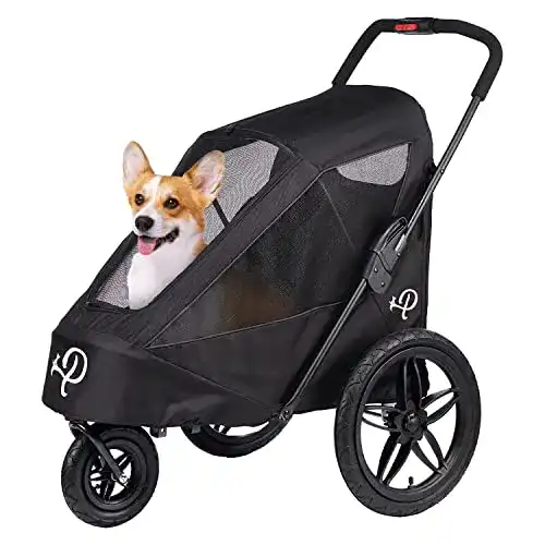Hundebuggy Petique Breeze Großer Hundewagen wandelbar