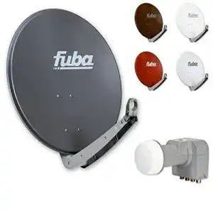 Fuba-Satellitenschüssel Fuba Digital Sat-Anlage 4 Teilnehmer Sat