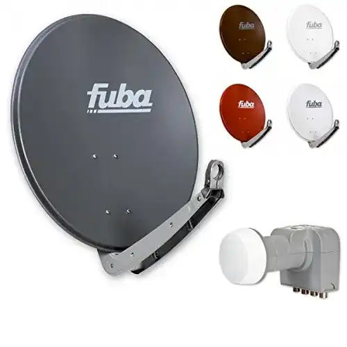 Fuba-Satellitenschüssel Fuba Digital Sat-Anlage 4 Teilnehmer Sat