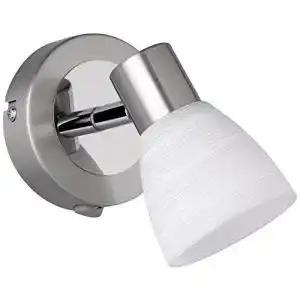 LED-Wandspot Trio Leuchten LED-Spot Carico, nickel matt/chrom