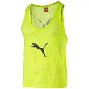 Fußball-Leibchen PUMA Herren Bib T-Shirt, Fluro Yellow, XL