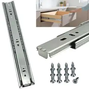 Schubladenschienen BRESKO 1 Paar (2 Stk.) 30 – 70 cm Vollauszug