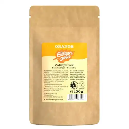 Birkengold-Zahnpulver Birkengold Zahnpulver Orange 100 G