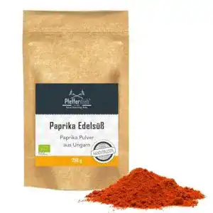 Paprika Edelsüß Pfefferdieb BIO, gemahlen, Paprikapulver, 250g