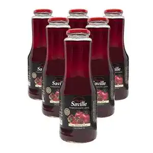 Granatapfelsaft Saville 6Fl. x 1L Granatapfel Direktsaft / 100%