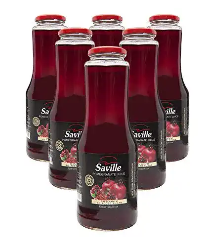 Granatapfelsaft Saville 6Fl. x 1L Granatapfel Direktsaft / 100%
