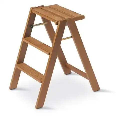 Trittleiter 3 Stufen ARREDAMENTI ITALIA Holz Stuhl OSIMO 70