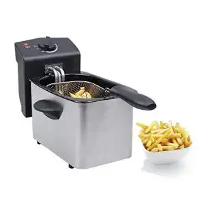 Tristar-Fritteuse Tristar Edelstahl Fritteuse 2 Liter, Kaltzonefunktion