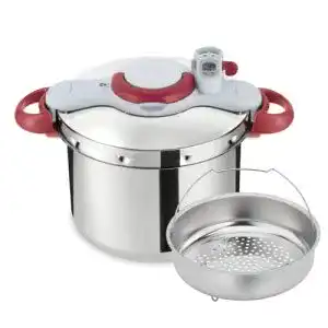 Schnellkochtopf (8 Liter) Tefal Clipso Minut Perfect Druckkochtopf