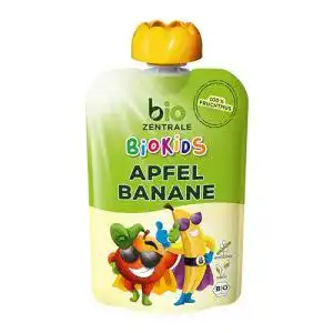 Quetschies bioZentrale BioKids Fruchtmus Apfel-Banane, 12 x 90 g