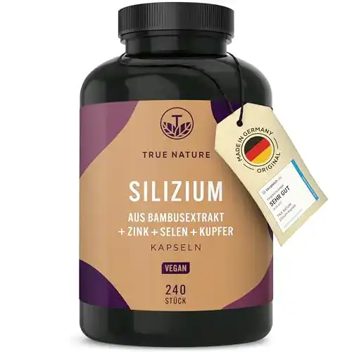 Silizium-Kapseln TRUE NATURE Silizium Hochdosiert 120 Kapseln