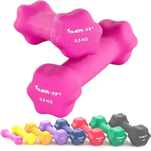 Kurzhanteln MOVL0|#Movit Movit 2Er Set Neoprenhanteln