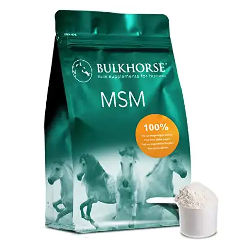 MSM Pferd BulkHorse MSM Pulver | frei von zugesetztem Zucker