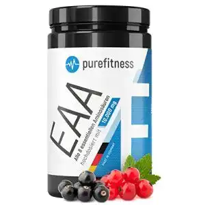 EAA-Pulver Purefitness PREMIUM, 400g, Johannisbeere