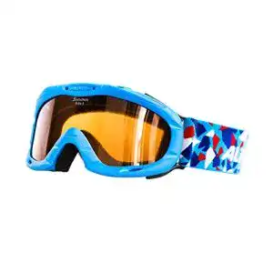 Skibrille Kinder Alpina Kinder Skibrille Ruby, Blue-konfetti