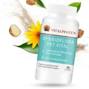 Probiotika Hund Vitalpfoten Synbioflora Pet Vital Probiotikum