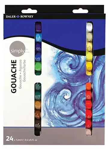 Die beste Gouachefarben Daler Rowney 126600924 - Simply Gouache Set 2026 Test Bestseller Gouachefarben Daler Rowney 126600924 – Simply Gouache Set