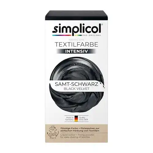 Textilfarbe Schwarz simplicol Textilfarbe intensiv (18 Farben)