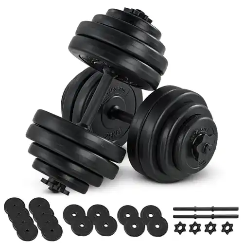 Hantelset ArtSport 2er 30kg – Kurzhantel Set mit 2 Kurzhanteln