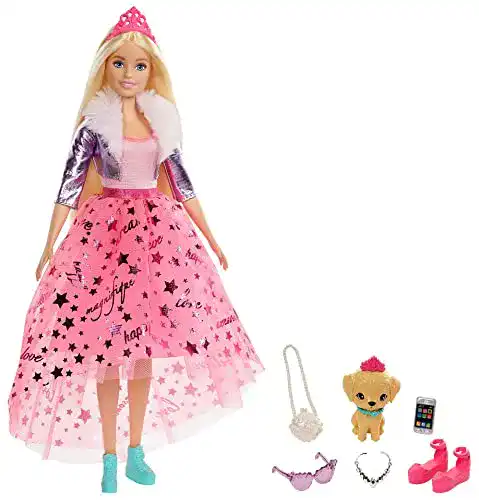 Die beste Barbie-Puppe Barbie GML76 Prinzessinnen-Abenteuer Puppe 2026 Test Bestseller Barbie-Puppe Barbie GML76 Prinzessinnen-Abenteuer Puppe