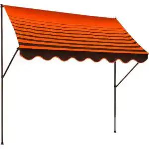 Markise Angerer 2314/200 Klemm Dralon Nr. 200, Orange, 150 cm