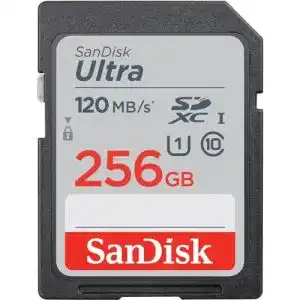 SDXC (256GB) SanDisk Ultra SDXC UHS-I, 120 MB/s Übertragung