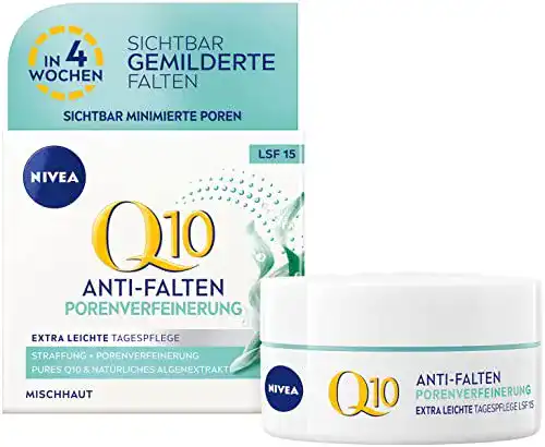 Gesichtspflege Mischhaut NIVEA Q10 Anti-Falten, 50 ml