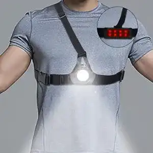 Brustlampe Suptig Outdoor Sports Running Light, Akku