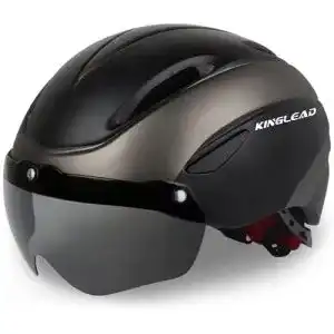 Fahrradhelm Herren mit Visier KINGLEAD CE-zertifiziert