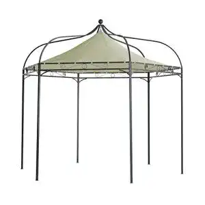 Pavillon Metall DEGAMO Luxus Pavillon Modena 6-eckig 320cm