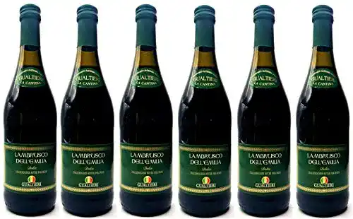 Rotwein (lieblich) Gualtieri Lambrusco rosso dolce Dell`Emilia IGT