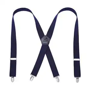 Hosenträger KANGDAI Herren 4 Clips Heavy Duty Men Braces