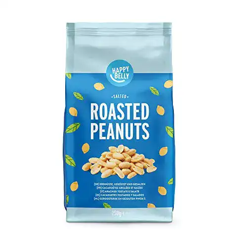 Gesalzene Erdnüsse Happy Belly Amazon-Marke: Erdnüsse 6x250g