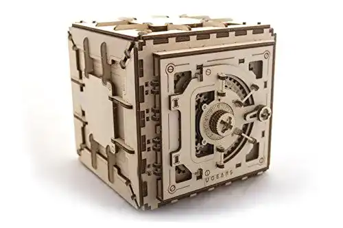 Ugears UGEARS Mechanisches 3D-Puzzle, hölzerner Rätsel