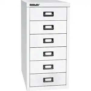 Bürocontainer BISLEY MultiDrawer, 29er Serie, DIN A4, Metall
