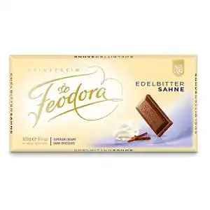 Feodora-Schokolade Feodora Edel-Bitter-Sahne, 5 x 100 g