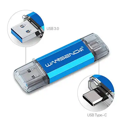 USB-C-Stick (512GB) WANSENDA USB Stick 512GB Typ C USB Stick