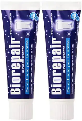 Biorepair-Zahnpasta Biorepair oral Care Notte 75 ml, 2er Pack