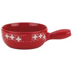Caquelon kela Käsefondue, Keramik, Rot