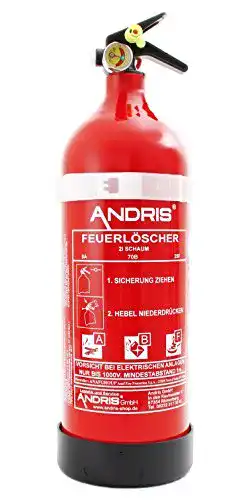 Andris-Feuerlöscher ANDRIS Feuerlöscher 2L ABF Fettbrand