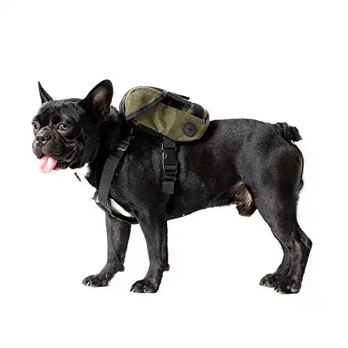 Satteltasche-Hund OneTigris Eureka Hunderucksack, Klein