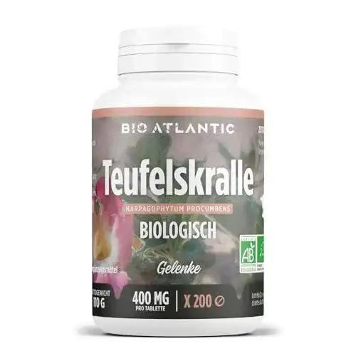 Teufelskralle-Kapseln Bio Atlantic, 400mg – 200 Tabletten