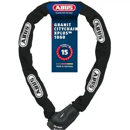 Abus-Kettenschloss ABUS Kettenschloss Granit CityChain XPlus