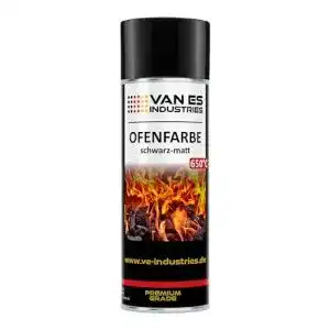 Ofenlack VE-INDUSTRIES Thermolack Spray Auspufflack Schwarz