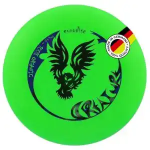 Frisbee Eurodisc 175g 4.0 Organic Ultimate Creature NEONGRÜN