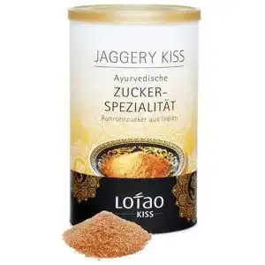 Rohrohrzucker Lotao Jaggery Kiss bio 250g