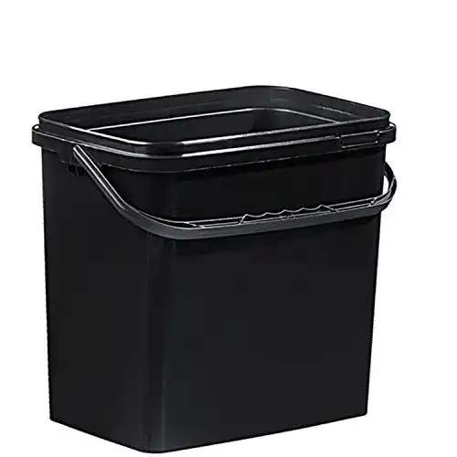 Plastikeimer Fuduu.de, Kunststoff Eimer, Rechteckig, 10 Liter